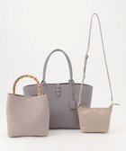 【ジェイ プレス/J.PRESS】の【3点セット・A4サイズ収納可】マトリョーシカ トート バッグ グレー系|ID: prp329100004276678 ipo3291000000032617034