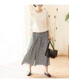 【エニィファム/any FAM】の【洗濯機可能/ウエストゴム】リラックススカーチョ 人気、トレンドファッション・服の通販 founy(ファニー) ファッション Fashion レディースファッション Fashion for Women パンツ Pants & Trousers サテン Satin, Glossy Fabric ドレープ Drape, Draping Fabric リラックス Relax, Relaxed Fit ワイド Wide, Wide Fit 夏 Summer 春 Spring S/S・春夏 SS, Spring/Summer, Warm Season thumbnail 花柄|ID: prp329100004276740 ipo3291000000033588175