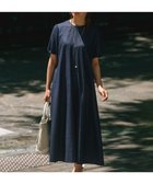 【23区/NIJYUSANKU】の【洗える】デニムライクシャンブレー ワンピース ネイビー系|ID: prp329100004276759 ipo3291000000031966371