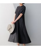【23区/NIJYUSANKU】の【洗える】デニムライクシャンブレー ワンピース ブラック系|ID: prp329100004276759 ipo3291000000031966372