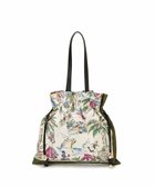 【トプカピ/TOPKAPI】の【TREASURE TOPKAPI】マイルドサテン スカーフ柄 巾着 トート バッグ カーキ|ID: prp329100004280165 ipo3291000000031976133