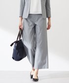 【ジェイ プレス/J.PRESS】の【着丈が選べる・セットアップ対応・洗える・撥水・防汚】コットンFITTYシャーク ワイド アンクル パンツ ライトグレー系|ID: prp329100004280281 ipo3291000000031930098