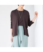 【アイシービー/iCB】の【WEB限定カラーあり・接触冷感・UVカット】PINION ショートカーディガン ソイル系|ID: prp329100004280318 ipo3291000000034348177