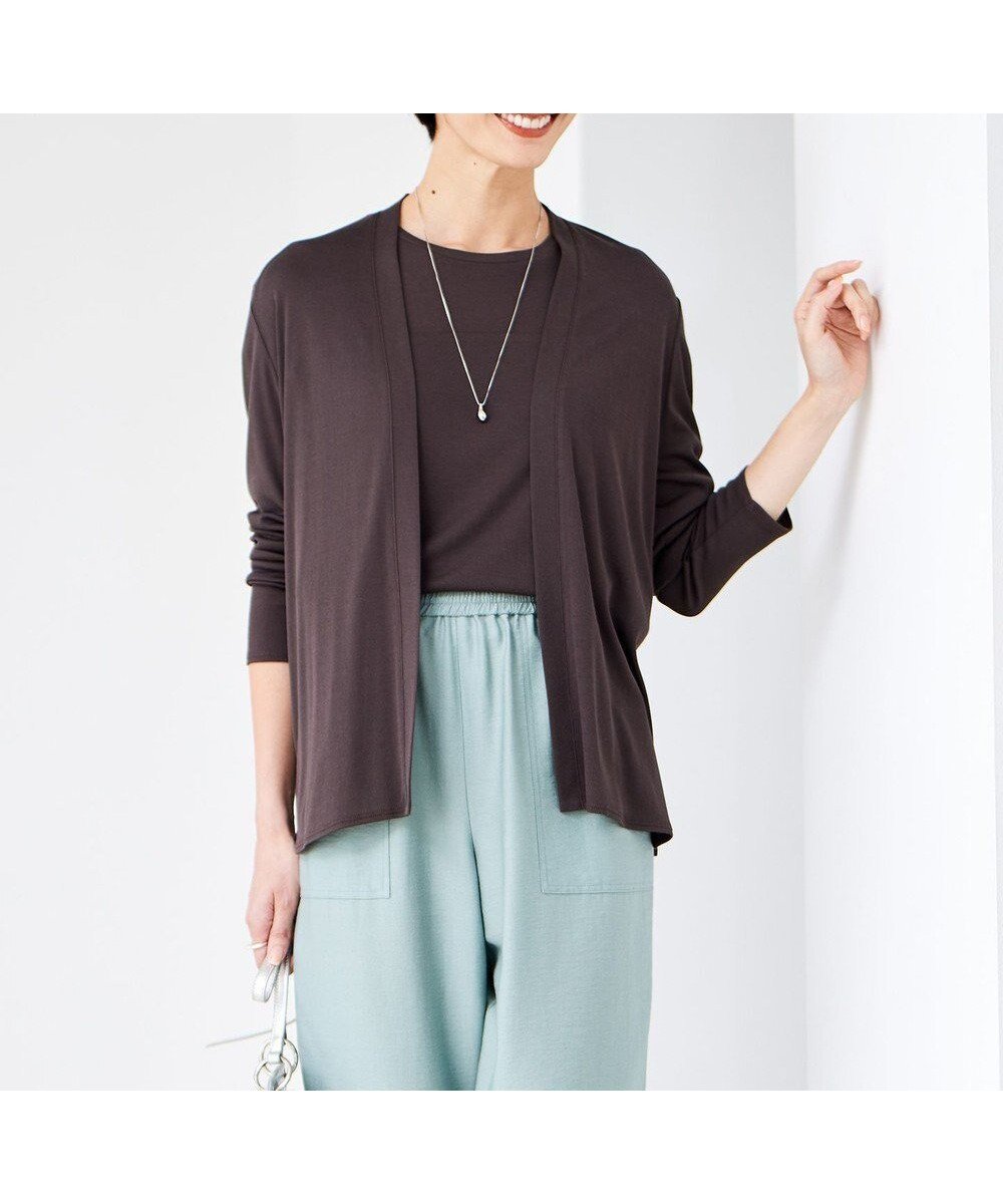 【アイシービー/iCB】の【WEB限定カラーあり・接触冷感・UVカット】PINION ショートカーディガン インテリア・キッズ・メンズ・レディースファッション・服の通販 founy(ファニー) ファッション Fashion レディースファッション Fashion for Women トップス・カットソー Cut & Sew Tops カーディガン・羽織り Layered Style Cardigans アンサンブル Ensemble Set インナー Innerwear 春 Spring 洗える Machine Washable カーディガン Cardigan, Knitwear ショート Short, Short Length シルク Silk, 100% Silk シンプル Simple, Minimal スリット Slit, Slit Detail パターン Pattern, Design Print ロング Long, Long-Length S/S・春夏 SS, Spring/Summer, Warm Season おすすめ Recommended / Our Picks 夏 Summer 2024年 2024 2024春夏・S/S Spring/Summer 2024 SS24 ビジネス 仕事 通勤 Business / Work / Commuting ソイル系|ID: prp329100004280318 ipo3291000000034348177