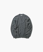 【エイトン/ATON】のRECYCLED FRESCA オーバーサイズ カーディガン DARK GREEN|ID: prp329100004280800 ipo3291000000029727497