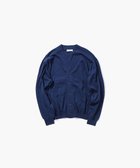 【エイトン/ATON】のRECYCLED FRESCA オーバーサイズ カーディガン NAVY|ID: prp329100004280800 ipo3291000000029727499