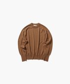 【エイトン/ATON】のRECYCLED FRESCA クルーネック セーター CAMEL|ID: prp329100004280803 ipo3291000000029727514