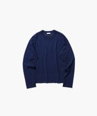 【エイトン/ATON】のRECYCLED FRESCA クルーネック セーター NAVY|ID: prp329100004280803 ipo3291000000029727517