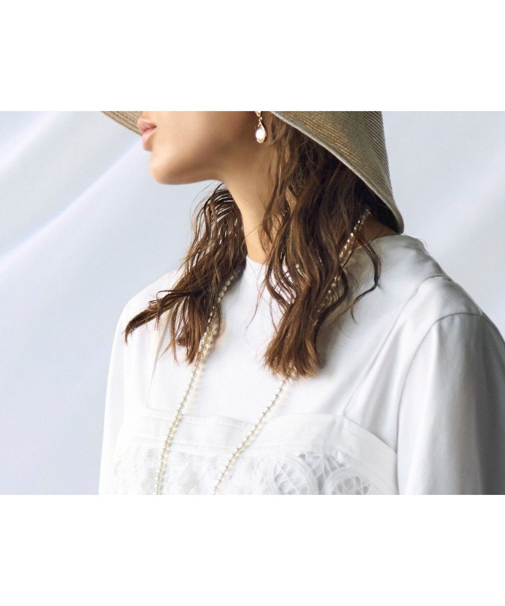 【23区/NIJYUSANKU】の【洗える】ペーパー ブレード ハット インテリア・キッズ・メンズ・レディースファッション・服の通販 founy(ファニー) 　ファッション　Fashion　レディースファッション　WOMEN　帽子　Hats　キャップ　Cap　ブレード　Blade　ペーパー　Paper　エレガント 上品　Elegant　吸水　Water Absorption　夏　Summer　帽子　Hat　抗菌　Antibacterial　春　Spring　S/S・春夏　Ss・Spring/Summer　洗える　Washable　アイボリー系|ID: prp329100004280974 ipo3291000000031529648