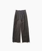 【エイトン/ATON】のWRINKLES COTTON ワイドパンツ CHARCOAL GRAY|ID: prp329100004281344 ipo3291000000029729785