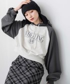 【ウィゴー/WEGO】のラグランショートパーカー スミクロ|ID: prp329100004281821 ipo3291000000029731603