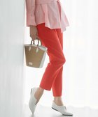 【23区/NIJYUSANKU】の【洗える】リネンレーヨンストレッチ テーパードパンツ オレンジ系|ID: prp329100004281867 ipo3291000000031730390