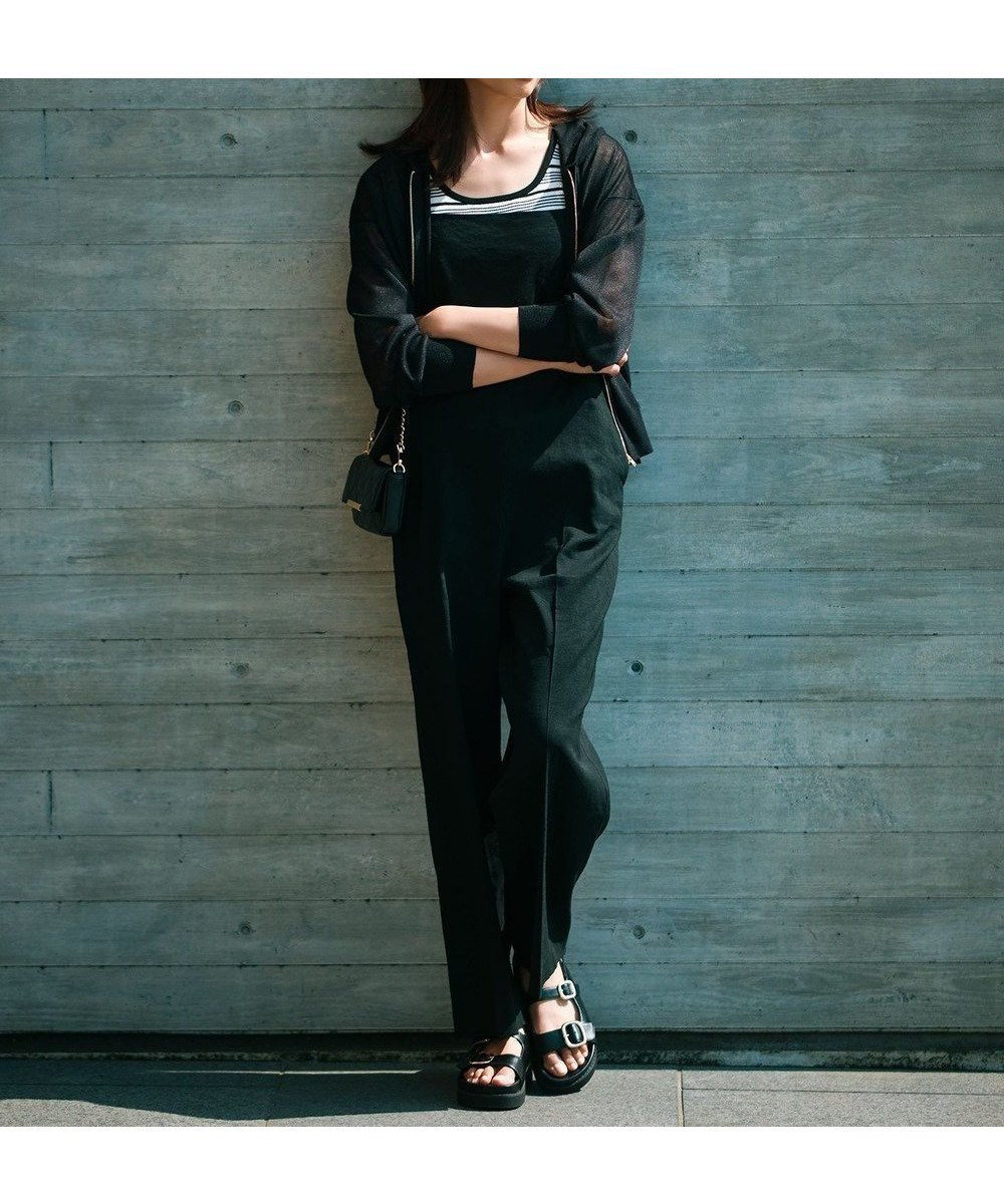【23区/NIJYUSANKU】の【CLASSY.6月号掲載/洗える】リネンレーヨンストレッチ サロペット 人気、トレンドファッション・服の通販 founy(ファニー) 　雑誌掲載アイテム　Magazine Items　ファッション雑誌　Fashion Magazines　クラッシィ　CLASSY.　ファッション　Fashion　レディースファッション　WOMEN　ワンピース　Dress　オールインワン ワンピース　All In One Dress　サロペット　Salopette　春　Spring　洗える　Washable　今季　This Season　サロペット　Overalls　シンプル　Simple　ストライプ　Stripe　ストレッチ　Stretch　雑誌　Magazine　定番　Standard　人気　Popularity　ベーシック　Basic　6月号　June Issue　リネン　Linen　S/S・春夏　Ss・Spring/Summer　夏　Summer　2024年　2024　2024春夏・S/S　Ss,Spring/Summer,2024　 other-1|ID: prp329100004281871 ipo3291000000031965016