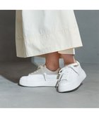 【モード エ ジャコモ/MODE ET JACOMO】のMODE ET JACOMO 厚底レースアップスニーカー 人気、トレンドファッション・服の通販 founy(ファニー) ファッション Fashion レディースファッション WOMEN クラシカル Classical クール Cool シューズ Shoes シンプル Simple スニーカー Sneakers フォルム Form エレガント 上品 Elegant 厚底 Platforms 旅行 Travel thumbnail ホワイト|ID: prp329100004281879 ipo3291000000029731913