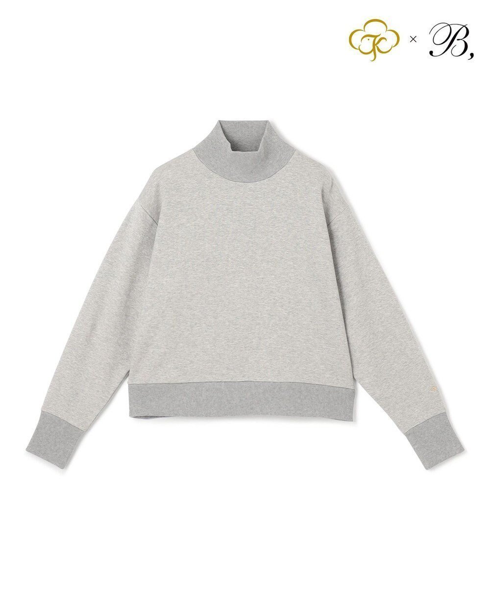 【ベイジ,/BEIGE,】のOrganic Cotton Sweat / Hi-neck Tops スウェット インテリア・キッズ・メンズ・レディースファッション・服の通販 founy(ファニー) 　ファッション　Fashion　レディースファッション　WOMEN　トップス・カットソー　Tops/Tshirt　パーカ　Sweats　スウェット　Sweat　オーガニック　Organic　コレクション　Collection　スウェット　Sweat　セットアップ　Set Up　ハイネック　High Neck　バランス　Balance　ボトム　Bottom　夏　Summer　S/S・春夏　Ss・Spring/Summer　A/W・秋冬　Aw・Autumn/Winter・Fw・Fall-Winter　Top Gray|ID: prp329100004282189 ipo3291000000029733310