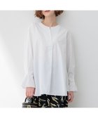 【23区/NIJYUSANKU】の【Oggi4月号掲載/杏さん着用】CANCLINI スキッパーベルト付き ブラウス ホワイト系|ID: prp329100004282232 ipo3291000000031971710