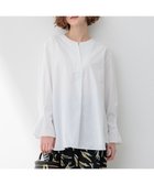 【23区/NIJYUSANKU】の【Oggi4月号掲載/杏さん着用】CANCLINI スキッパーベルト付き ブラウス ホワイト系|ID: prp329100004282232 ipo3291000000033413727