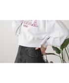 【ウィゴー/WEGO】のVネックラインリブショートスウェット 杢グレー|ID: prp329100004282282 ipo3291000000029733903