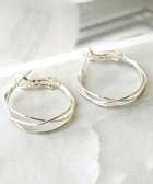 【ティアクラッセ/Tiaclasse】の【金属アレルギー対応】 ワイヤーフープピアス シルバー|ID: prp329100004282480 ipo3291000000031880877