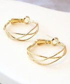 【ティアクラッセ/Tiaclasse】の【金属アレルギー対応】 ワイヤーフープピアス ゴールド|ID: prp329100004282480 ipo3291000000031880878