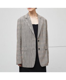 【ベイジ,/BEIGE,】 MER / グレンチェックジャケット人気、トレンドファッション・服の通販 founy(ファニー) ファッション Fashion レディースファッション WOMEN アウター Coat Outerwear ジャケット Jackets テーラードジャケット Tailored Jackets A/W・秋冬 Aw・Autumn/Winter・Fw・Fall-Winter カットソー Cut And Sew カーディガン Cardigan ジャケット Jacket ストレッチ Stretch セットアップ Set Up センター Center チェック Check デニム Denim ボックス Box エレガント 上品 Elegant ビジネス 仕事 通勤 Business 再入荷 Restock/Back In Stock/Re Arrival |ID:prp329100004282496