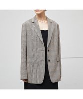 【ベイジ,/BEIGE,】のMER / グレンチェックジャケット 人気、トレンドファッション・服の通販 founy(ファニー) ファッション Fashion レディースファッション WOMEN アウター Coat Outerwear ジャケット Jackets テーラードジャケット Tailored Jackets A/W・秋冬 Aw・Autumn/Winter・Fw・Fall-Winter カットソー Cut And Sew カーディガン Cardigan ジャケット Jacket ストレッチ Stretch セットアップ Set Up センター Center チェック Check デニム Denim ボックス Box エレガント 上品 Elegant ビジネス 仕事 通勤 Business 再入荷 Restock/Back In Stock/Re Arrival |ID:prp329100004282496