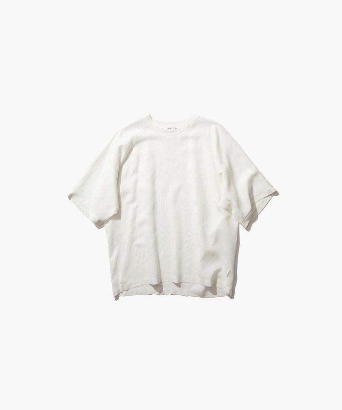 【エイトン/ATON】のVISCOSE CLOTH ラグランスリーブTシャツ インテリア・キッズ・メンズ・レディースファッション・服の通販 founy(ファニー) https://founy.com/ ファッション Fashion レディースファッション WOMEN トップス・カットソー Tops/Tshirt シャツ/ブラウス Shirts/Blouses ロング / Tシャツ T-Shirts S/S・春夏 Ss・Spring/Summer キュプラ Cupra スポーティ Sporty スリーブ Sleeve セットアップ Set Up パターン Pattern 夏 Summer 春 Spring |ID: prp329100004282605 ipo3291000000029735715