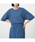 【エイトン/ATON】のVISCOSE CLOTH ラグランスリーブTシャツ NAVY|ID: prp329100004282605 ipo3291000000029735718