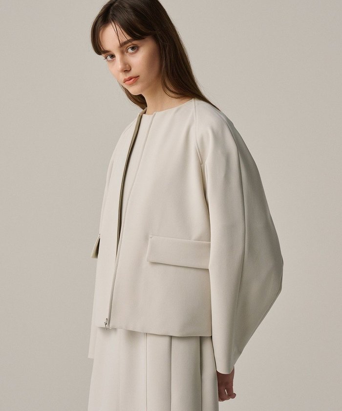 【アンクレイヴ/uncrave】の【撥水・洗濯機洗い可】プルーフ ダブルクロス ブルゾン(uncrave WHITE) インテリア・キッズ・メンズ・レディースファッション・服の通販 founy(ファニー) https://founy.com/ ファッション Fashion レディースファッション WOMEN アウター Coat Outerwear ジャケット Jackets ブルゾン Blouson/Jackets コンパクト Compact ジャケット Jacket ストレッチ Stretch セットアップ Set Up 雑誌 Magazine ダブル Double フォーマル Formal ブルゾン Blouson ワイド Wide A/W・秋冬 Aw・Autumn/Winter・Fw・Fall-Winter S/S・春夏 Ss・Spring/Summer 夏 Summer エレガント 上品 Elegant |ID: prp329100004282662 ipo3291000000031988860