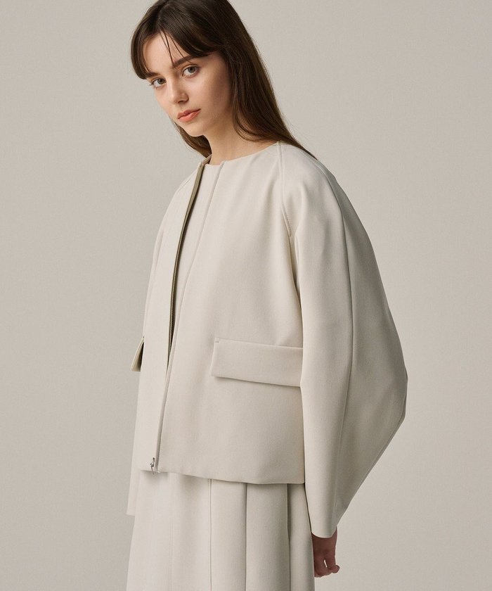 【アンクレイヴ/uncrave】の【撥水・洗濯機洗い可】プルーフ ダブルクロス ブルゾン(uncrave WHITE) インテリア・キッズ・メンズ・レディースファッション・服の通販 founy(ファニー) https://founy.com/ ファッション Fashion レディースファッション Fashion for Women アウター Coat / Outerwear Collection レディースジャケット・軽アウター Jackets ブルゾンジャケット・スポーティアウター Blouson Jackets コンパクト Compact, Small Size ジャケット Jacket, Outerwear ストレッチ Stretch, Stretchy Fabric セットアップ Set-Up, Coordinated Outfit ダブル Double, Double-Breasted フォーマル Formal, Dressy ブルゾン Blouson, Bomber Jacket ワイド Wide, Wide Fit A/W・秋冬 Autumn/Winter S/S・春夏 SS, Spring/Summer, Warm Season 夏 Summer エレガント 上品 Elegant |ID: prp329100004282662 ipo3291000000035635925