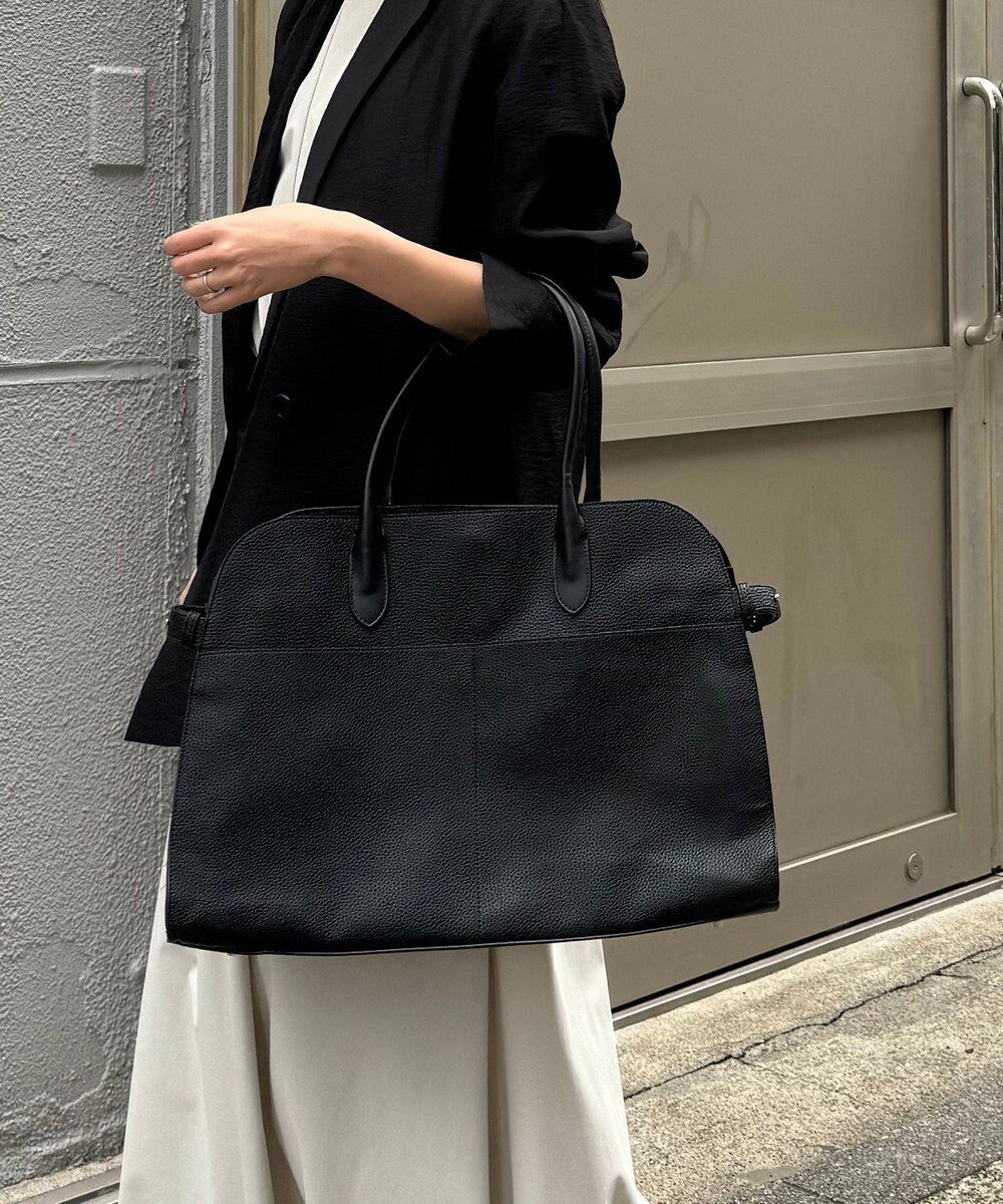 【アイシービー/iCB】の【A4サイズ収納可能】ボストントート インテリア・キッズ・メンズ・レディースファッション・服の通販 founy(ファニー) 　ファッション　Fashion　レディースファッション　WOMEN　バッグ　Bag　セレモニー　Ceremony　ビジネス 仕事 通勤　Business　ブラック系|ID: prp329100004282683 ipo3291000000031767223