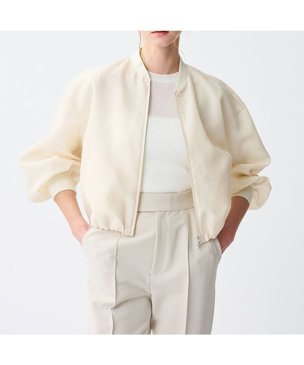 【アンクレイヴ/uncrave】の【手洗い可】シャイニー シアー ブルゾン 人気、トレンドファッション・服の通販 founy(ファニー) 　ファッション　Fashion　レディースファッション　WOMEN　アウター　Coat Outerwear　ジャケット　Jackets　ブルゾン　Blouson/Jackets　オーガンジー　Organdy　シアー　Sheer　シャイニー　Shiny　ジャケット　Jacket　フォルム　Form　フロント　Front　ブルゾン　Blouson　A/W・秋冬　Aw・Autumn/Winter・Fw・Fall-Winter　S/S・春夏　Ss・Spring/Summer　再入荷　Restock/Back In Stock/Re Arrival　夏　Summer　 other-1|ID: prp329100004282745 ipo3291000000031965953