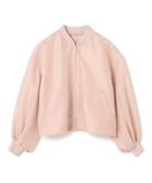 【アンクレイヴ/uncrave】の【手洗い可】シャイニー シアー ブルゾン ピンク|ID: prp329100004282745 ipo3291000000031965961