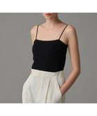 【アンクレイヴ/uncrave】の【洗濯機洗い可】リブ カップ付き キャミソール(uncrave STANDARD) ブラック|ID: prp329100004282751 ipo3291000000032487892