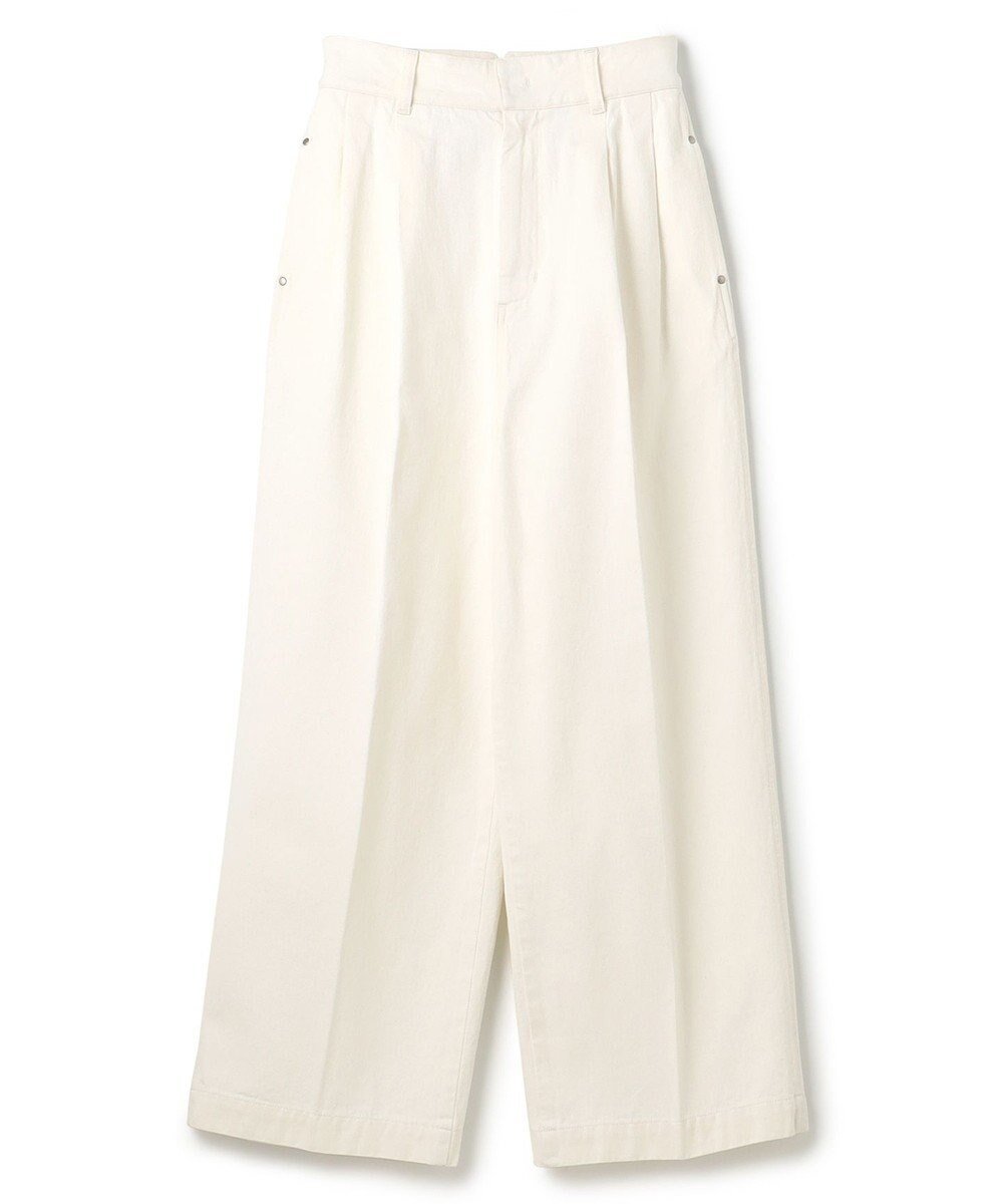 【アンクレイヴ/uncrave】の【ご好評につき追加生産】デニム パンツ(uncrave WHITE) 人気、トレンドファッション・服の通販 founy(ファニー) 　ファッション　Fashion　レディースファッション　WOMEN　パンツ　Pants　デニムパンツ　Denim Pants　インディゴ　Indigo　春　Spring　ストーン　Stone　スラックス　Slacks　センター　Center　雑誌　Magazine　デニム　Denim　定番　Standard　人気　Popularity　ブリーチ　Bleach　S/S・春夏　Ss・Spring/Summer　夏　Summer　エレガント 上品　Elegant　 other-1|ID: prp329100004282765 ipo3291000000031988314