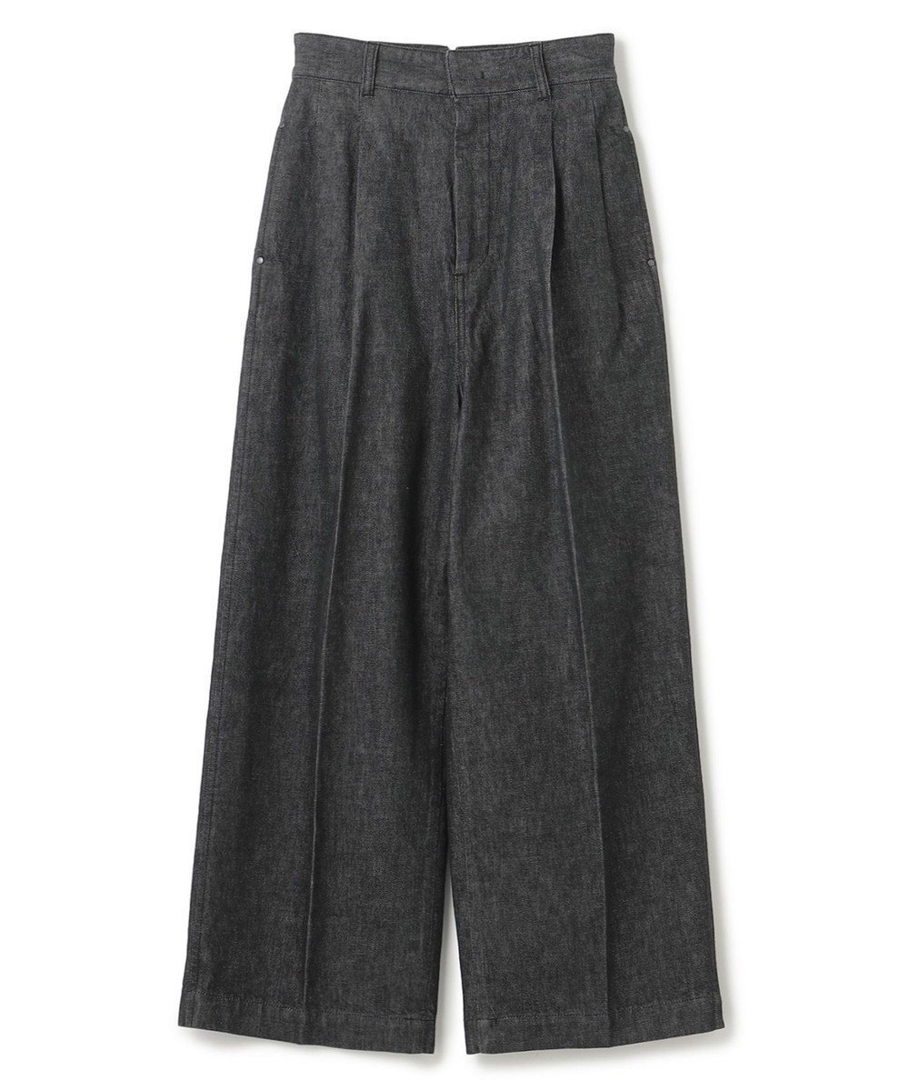 【アンクレイヴ/uncrave】の【ご好評につき追加生産】デニム パンツ(uncrave WHITE) インテリア・キッズ・メンズ・レディースファッション・服の通販 founy(ファニー) 　ファッション　Fashion　レディースファッション　WOMEN　パンツ　Pants　デニムパンツ　Denim Pants　インディゴ　Indigo　春　Spring　ストーン　Stone　スラックス　Slacks　センター　Center　雑誌　Magazine　デニム　Denim　定番　Standard　人気　Popularity　ブリーチ　Bleach　S/S・春夏　Ss・Spring/Summer　夏　Summer　エレガント 上品　Elegant　ブラック|ID: prp329100004282765 ipo3291000000031988319