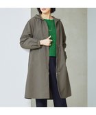 【自由区/JIYU-KU】の【SHIHOさん着用・撥水加工・UVケア・洗える】ライトグログランフーデッド コート [新色]カーキ|ID: prp329100004282778 ipo3291000000030797695