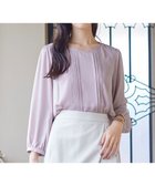 【ティアクラッセ/Tiaclasse】の【洗える】ピンタックレースブラウス ピンク|ID: prp329100004282809 ipo3291000000031973447