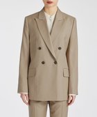 【ポール スミス/Paul Smith】のドビーピンドット ダブルジャケット ベージュ|ID: prp329100004282833 ipo3291000000029736617