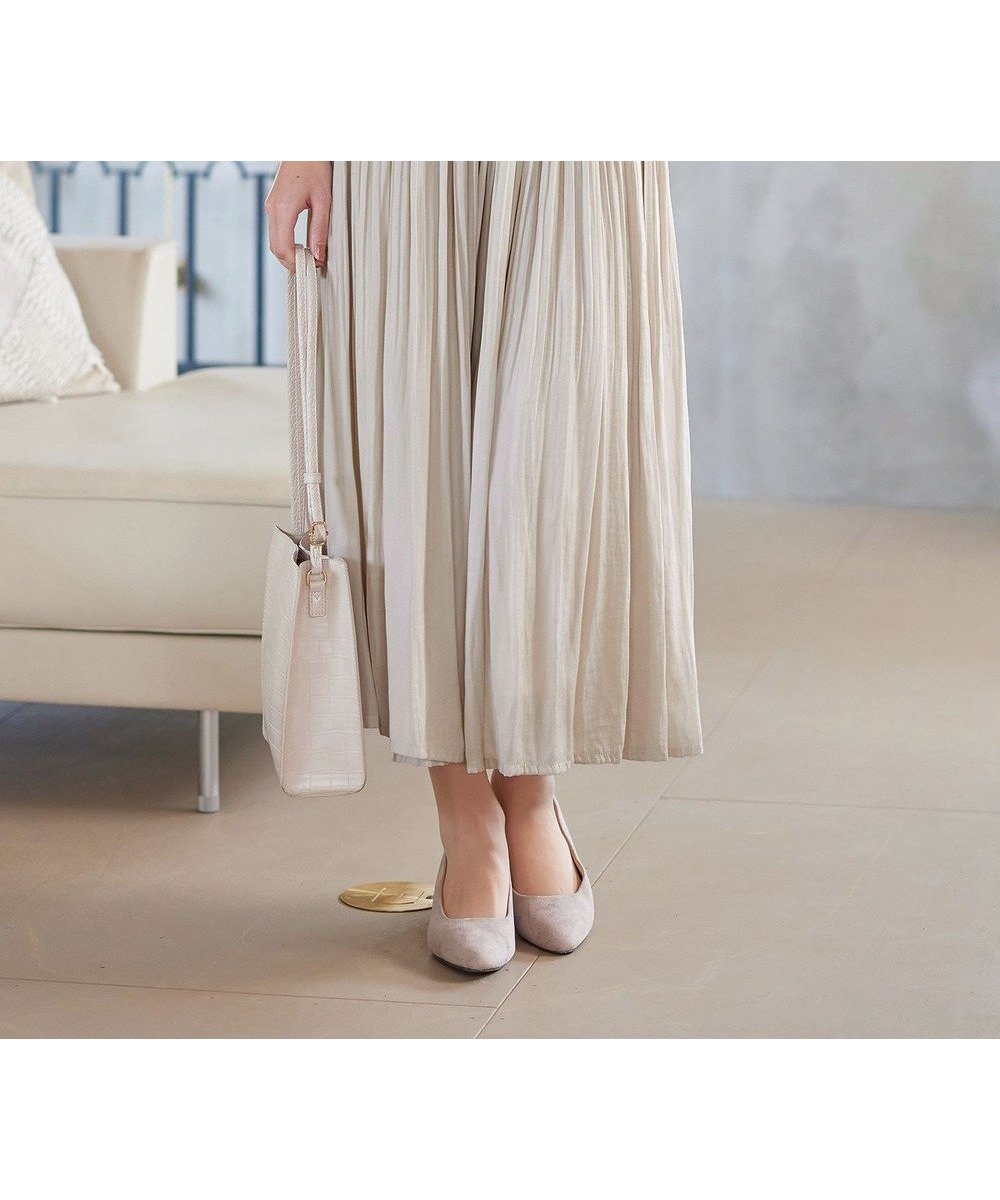 【ティアクラッセ/Tiaclasse】の【安田美沙子さん着用・洗える】ヴィンテージサテンプリーツスカート インテリア・キッズ・メンズ・レディースファッション・服の通販 founy(ファニー) ファッション Fashion レディースファッション Fashion for Women スカート Skirts プリーツスカート / 上品フェミニンスタイル Pleated Skirts アクセサリー Fashion Accessories カーディガン Cardigan, Knitwear サテン Satin, Glossy Fabric チュニック Tunic, Long Top プリーツ Pleats, Pleated ポケット Pocket, Pocket Detail ヴィンテージ Vintage Style 再入荷 Restock / Back in Stock 夏 Summer 新作・新入荷 New Arrivals / New In 春 Spring S/S・春夏 SS, Spring/Summer, Warm Season 洗える Machine Washable アイボリー|ID: prp329100004282965 ipo3291000000034273782