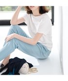 【アンフィーロ 自由区/UNFILO】の【新色登場!】【15サイズ展開/シワになりにくい】BEAUTY MOVE スティックパンツ ターコイズ|ID: prp329100004283033 ipo3291000000031995953