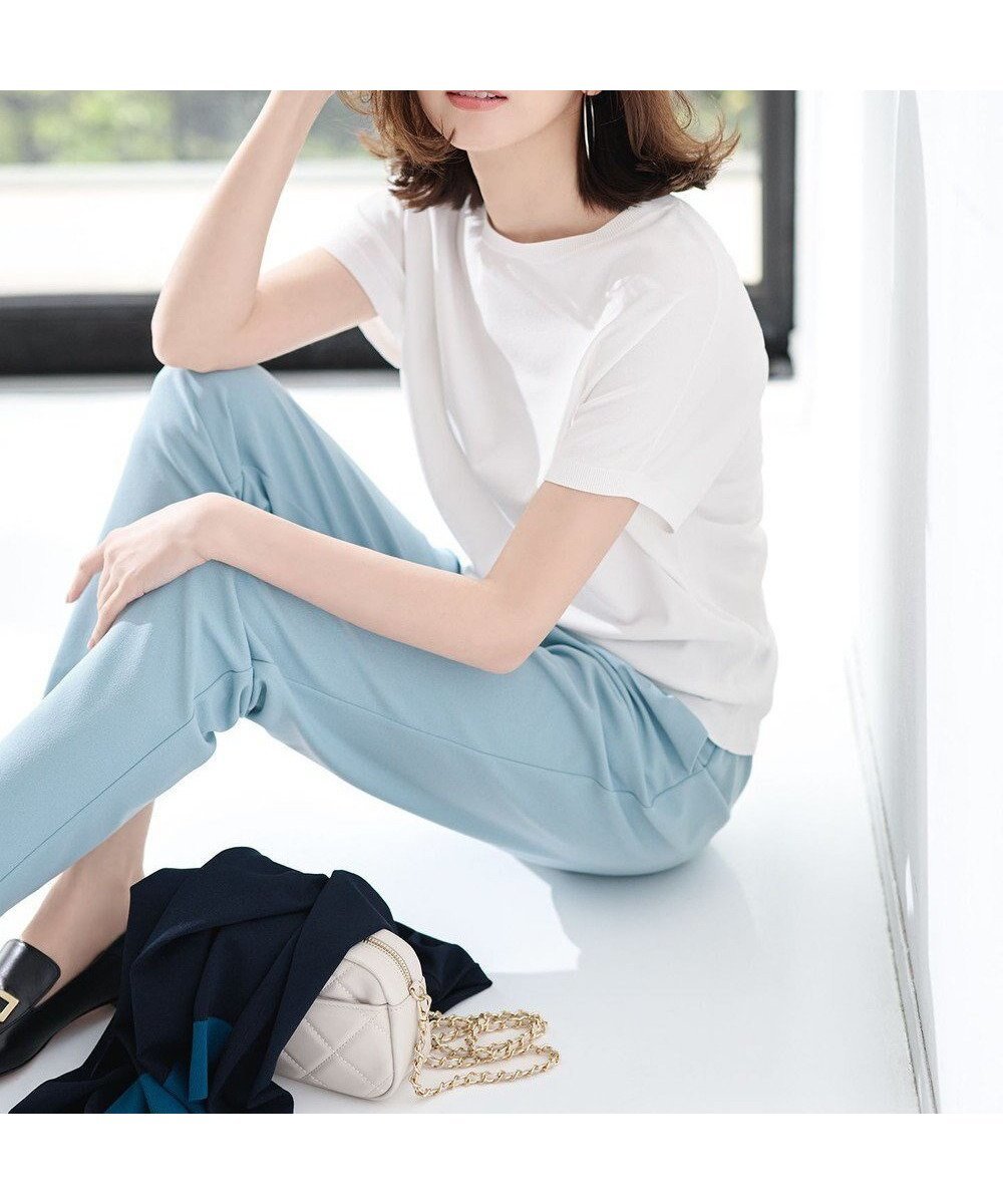 【アンフィーロ 自由区/UNFILO】の【新色登場!】【15サイズ展開/シワになりにくい】BEAUTY MOVE スティックパンツ インテリア・キッズ・メンズ・レディースファッション・服の通販 founy(ファニー) 　ファッション　Fashion　レディースファッション　Fashion for Women　パンツ　Pants & Trousers　ジョーゼット　Georgette, Semi-Sheer Fabric　ストレッチ　Stretch, Stretchy Fabric　雑誌　Magazine, Fashion Magazine　リラックス　Relax, Relaxed Fit　A/W・秋冬　Autumn/Winter　S/S・春夏　SS, Spring/Summer, Warm Season　おすすめ　Recommended / Our Picks　夏　Summer　ターコイズ|ID: prp329100004283033 ipo3291000000031995953