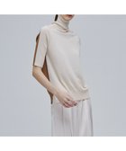 【ベイジ,/BEIGE,】のJULIE / 半袖ニット 人気、トレンドファッション・服の通販 founy(ファニー) ファッション Fashion レディースファッション WOMEN トップス・カットソー Tops/Tshirt ニット Knit Tops A/W・秋冬 Aw・Autumn/Winter・Fw・Fall-Winter S/S・春夏 Ss・Spring/Summer おすすめ Recommend アンサンブル Ensemble インナー Inner カーディガン Cardigan シルク Silk ジャケット Jacket スリット Slit セーター Sweater タートル Turtle タートルネック Turtleneck ロング Long ビジネス 仕事 通勤 Business 半袖 Short Sleeve 夏 Summer thumbnail Nude x Camel|ID: prp329100004283040 ipo3291000000029737411