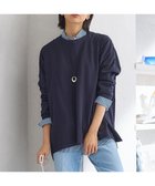 【23区/NIJYUSANKU】の【洗える】プレミアムビオコットン ビッグシルエット ニット ネイビー系|ID: prp329100004283045 ipo3291000000031965076