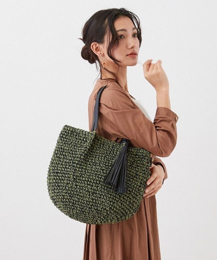 【ルートート/ROOTOTE】の3099【手編みカゴバッグ】LT.デリ.バスケット-B インテリア・キッズ・メンズ・レディースファッション・服の通販 founy(ファニー) https://founy.com/ ファッション Fashion レディースファッション WOMEN インナー Inner カメラ Camera 手編み Hand Knitting バスケット Basket バランス Balance フィット Fit フェイクレザー Faux Leather フェミニン Feminine フォルム Form ペーパー Paper ポケット Pocket ミックス Mix 夏 Summer エレガント 上品 Elegant NEW・新作・新着・新入荷 New Arrivals |ID: prp329100004283108 ipo3291000000029737662