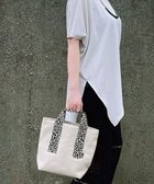 【ルートート/ROOTOTE】の3091【ジュート素材 かごバッグ】LT.デリ.ポイントテープ-B 01:レオパード|ID: prp329100004283112 ipo3291000000029737678