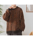 【ウィゴー/WEGO】のベロアモール総柄プルオーバー 人気、トレンドファッション・服の通販 founy(ファニー) ファッション Fashion レディースファッション WOMEN トップス・カットソー Tops/Tshirt ニット Knit Tops プルオーバー Pullover ベロア Velour 秋 Autumn/Fall カーゴパンツ Cargo Pants シンプル Simple スマホ Smartphone スラックス Slacks セーター Sweater タートルネック Turtleneck デニム Denim 定番 Standard 長袖 Long Sleeve ビッグ Big ベロア Velor 冬 Winter A/W・秋冬 Aw・Autumn/Winter・Fw・Fall-Winter 再入荷 Restock/Back In Stock/Re Arrival おすすめ Recommend エレガント 上品 Elegant thumbnail 柄3|ID: prp329100004283198 ipo3291000000029738305