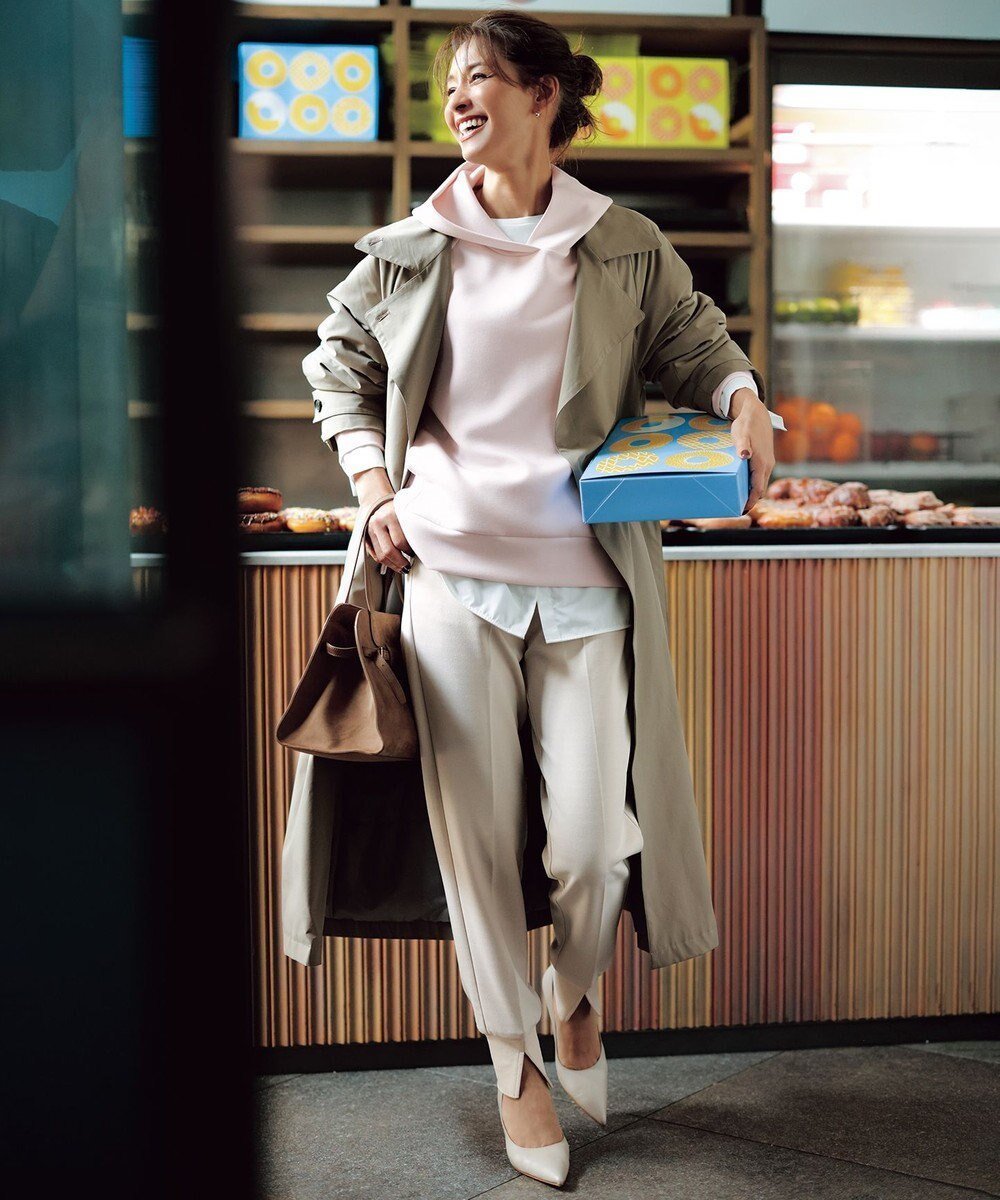 【アンフィーロ 自由区/UNFILO】の【累計売上10万本!15サイズ展開/セレモニー】BEAUTY MOVE 最愛 ジョグパン インテリア・キッズ・メンズ・レディースファッション・服の通販 founy(ファニー) 　ファッション　Fashion　レディースファッション　Fashion for Women　パンツ　Pants & Trousers　洗える　Machine Washable　吸水　Absorbent, Quick-Dry　ジョーゼット　Georgette, Semi-Sheer Fabric　スタイリッシュ　Stylish, Fashionable　ストレッチ　Stretch, Stretchy Fabric　スリット　Slit, Slit Detail　A/W・秋冬　Autumn/Winter　S/S・春夏　SS, Spring/Summer, Warm Season　おすすめ　Recommended / Our Picks　夏　Summer　セレモニー　Ceremony　新作・新入荷　New Arrivals / New In　アイボリー|ID: prp329100004283409 ipo3291000000036378733