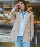 【23区/NIJYUSANKU】のコットンポリエステルギャバジン ショート トレンチコート 人気、トレンドファッション・服の通販 founy(ファニー) ファッション Fashion レディースファッション WOMEN アウター Coat Outerwear コート Coats ジャケット Jackets トレンチコート Trench Coats 春 Spring ショート Short ジャケット Jacket スーツ Suit セットアップ Set Up デニム Denim 定番 Standard バランス Balance ベーシック Basic ロング Long S/S・春夏 Ss・Spring/Summer 再入荷 Restock/Back In Stock/Re Arrival 夏 Summer 2024年 2024 2024春夏・S/S Ss,Spring/Summer,2024 |ID:prp329100004283488