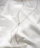 【23区/NIJYUSANKU】のラリエット ネックレス シルバー系|ID: prp329100004283528 ipo3291000000033187746